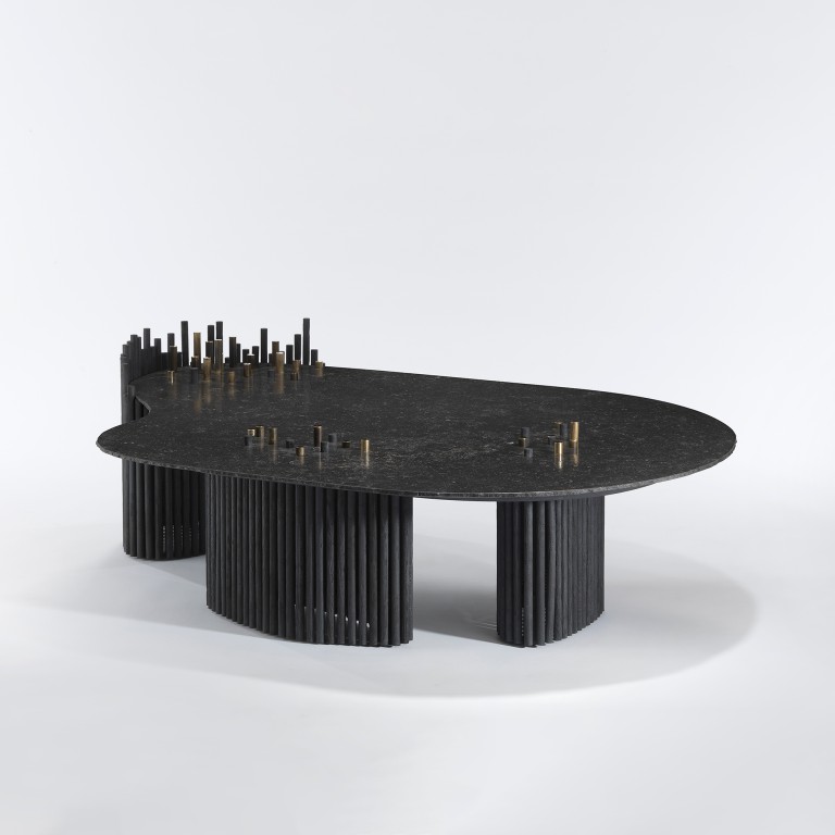 Alexandre Labruyere - Roseaux - Table Basse - version Nocturne